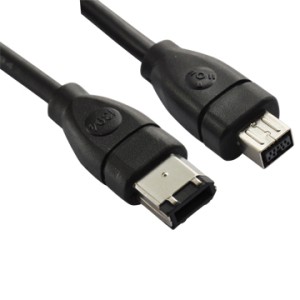 Lancom, C155-96B-1.8, Kabel 1.8m. H / Y Firewire 800 9Pin-6Pin