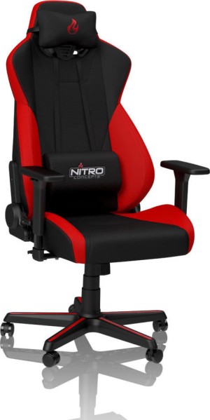 Gaming Chair Nitro Concepts S300 Inferno Red (NC-S300-BR)