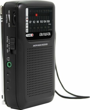 Aiwa RS-33 Batterieradio Schwarz