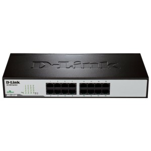 INTERRUTTORE ETHERNET A 1016 PORTE D-LINK DES-16D (RACKMONT)