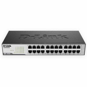 D-LINK DES-1024D GIGABIT ETHERNET 24-PORT-SWITCH (RACKMOUNT)