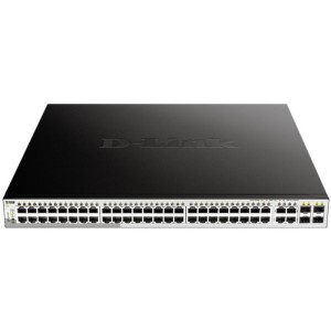 D-LINK DGS-1210-52MP INTERRUTTORE INTELLIGENTE GIGABIT MAX POE 4xSFP