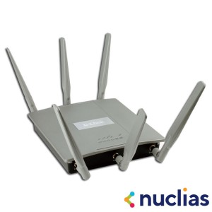 Punto de acceso PoE de doble banda simultáneo inalámbrico D-LINK DAP-2695 AC1750