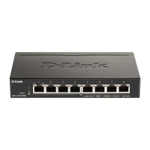 D-LINK DGS-1100-08PV2 8 PORTE GIGABIT PoE INTERRUTTORE SMART GESTITO