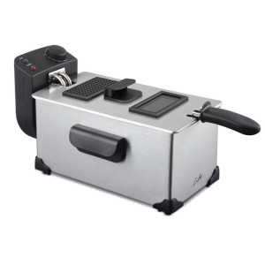 LIFE Friteza Ανοξείδωτη φριτέζα 3L, 2200W.