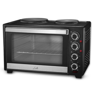 LIFE Kouzinaki 382 Ηλεκτρικό κουζινάκι 38L, με κυκλοφορία θερμού αέρα και 2 εστίες (15.4cm και 18.7cm), 3200W.