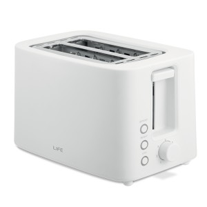 LIFE CRUNCHY WHITE Αυτόματη φρυγανιέρα 2 θέσεων, 750W