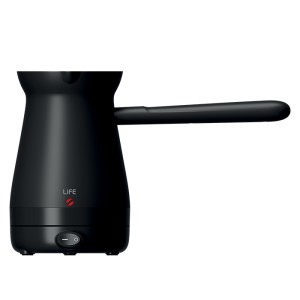 LiFE GISVES Flat Black Series Ηλεκτρικό μπρίκι με αισθητήρα υπερχείλισης, 1000W