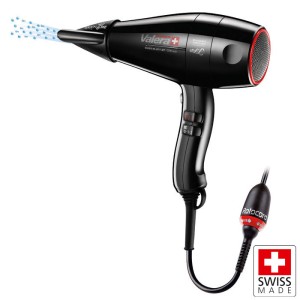 VALERA SWISS SILENT JET 7500 RC IONIC Επαγγελματικό σεσουάρ μαλλιών 2000W και καλώδιο με σύστημα Rotocord για περιστροφή 360°.