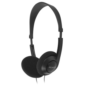 AURICULARES SONORA HPTV-100 TV CON CABLE 6M, COLOR NEGRO
