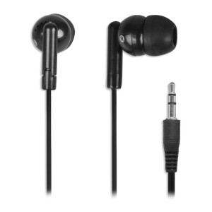 SONORA HPTV-001 TV EARPHONE WITH 6M CABLE, BLACK COLOR