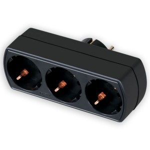 SONORA VPAB300 BLACK ADAPTER 3 x SOUKO STRAIGHT