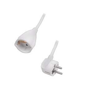 PROLUNGA SONORA EC5W100 TIPO SCHUKO 5M COLORE BIANCO