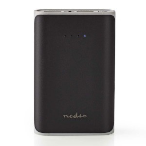 NEDIS UPBK7500BK Power Bank, 7500 mAh, 2-USB-A outputs 3.1A, Micro USB input, B