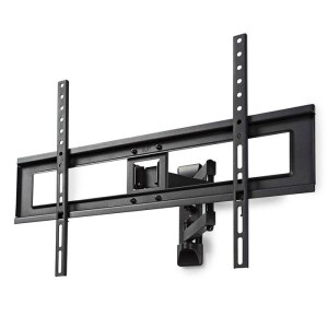 NEDIS TVWM1550BK Full Motion TV Wall Mount, 37-70, Max 35 kg, 3 Pivot Points