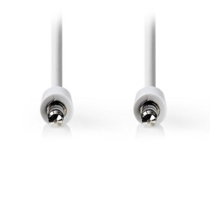 Cable de audio estéreo NEDIS CAGP22005WT10, 3.5 mm macho delgado - 3.5 mm macho delgado, 1.