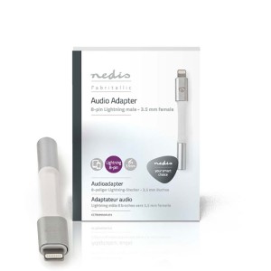 NEDIS CCTB39950AL015 Apple Lightning Adapter, Apple Lightning 8-Pin Stecker - 3.5 m