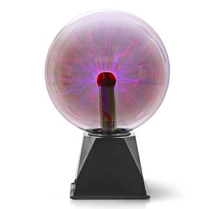 NEDIS FUDI215BK Plasma Light Ball, 10 W, 3500 lm, Glass, 20 cm