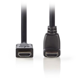 NEDIS CVGP34210BK15 High Speed, HDMI Connector - HDMI Connector 270° Angled, 1.5