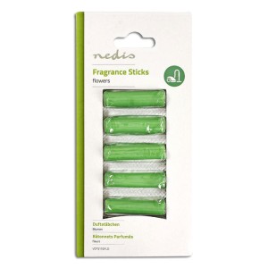 NEDIS VCFS110FLO Αρωματικά sticks για ηλεκτρικές σκούπες, με άρωμα λουλουδιών.