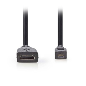 NEDIS CVGP34790BK02 Cavo HDMI ad alta velocità con Ethernet, connettore micro HDMI -