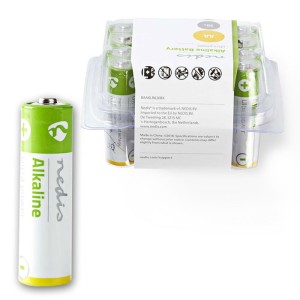 NEDIS BAAKLR620BX Alkaline Batterie AA, 1.5 V, 20 Stück, Box