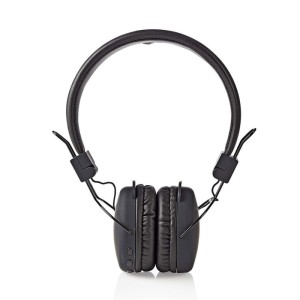 NEDIS HPBT1100BK Kabelloser Kopfhörer, Bluetooth, On-Ear, Faltbar, Schwarz