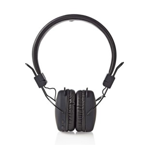 NEDIS HPBT1100BK Cuffie wireless, Bluetooth, on-ear, pieghevoli, nere