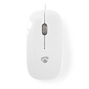 NEDIS MSWD200WT Wired Mouse 1000 DPI 3-Button White