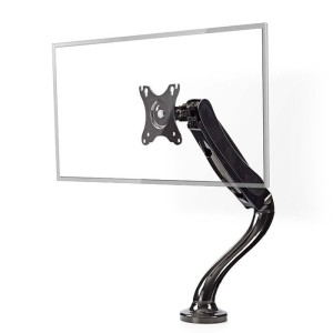 NEDIS MMNTSI100BK Desk Monitor Mount Single Monitor Arm Full Motion 10-32 inch