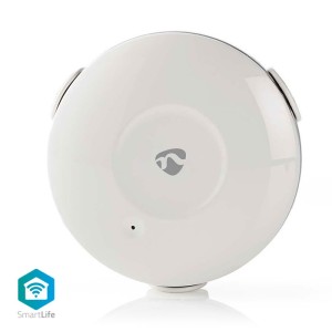 NEDIS WIFIDW10WT WiFi Smart Detector de fugas de agua alimentado por batería