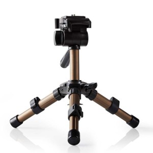 NEDIS TPOD1100BZ Mini Tripod Pan & Tilt Max 1kg 161 cm Black/Silver