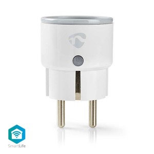 NEDIS WIFIP110FWT WiFi Smart Plug Power Monitor Schuko Typ F 16A