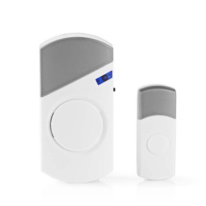 NEDIS DOORB120CWT Wireless Doorbell Set Mains Powered 36 Melodies