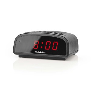 NEDIS CLDK008BK Reloj despertador digital 0.6 LED con función de repetición