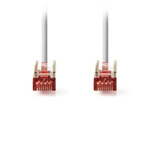 NEDIS CCGP85221GY150 Cat 6 S / FTP Netzwerkkabel | RJ45 Stecker - RJ45 Stecker 15m Grau