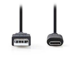 NEDIS CCGP61650BK10 USB 3.1 Cable (Gen2) | Type-C Male - A Male 1.0 m Black