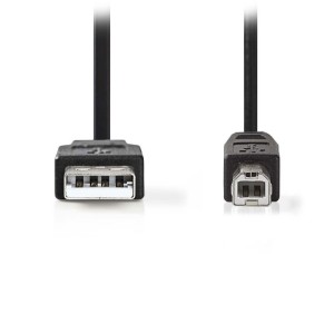NEDIS CCGT60100BK10 USB 2.0 Cable A Male - USB-B Male 1.0m Black