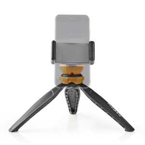 NEDIS ACMT10BK Tripod Max 1.5 kg 16 cm Black/Orange