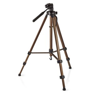 NEDIS TPOD3400BZ Treppiede Panoramica e Inclinazione Max 6 kg 163 cm Bronzo