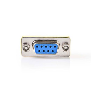 NEDIS CCGP52810ME D-Sub Coupler D-Sub 9-Pin Female - D-Sub 9-Pin Female Metal