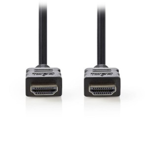 NEDIS CVGT34000BK05 High Speed HDMI Cable with Ethernet HDMI Connector - HDMI Co 0,5 μέτρα