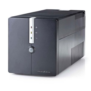 NEDIS UPSD1000VBK Uninterruptible Power Supply 1000 VA 600 W 4 Sockets