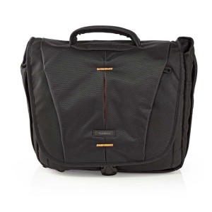 NEDIS CBAG230BK Bolso de hombro para cámara 330 x 250 x 140 mm 3 bolsillos interiores Negro / O