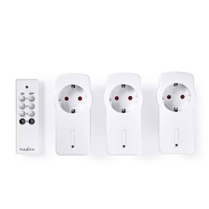 NEDIS WISS03WT Set di interruttori wireless per interni