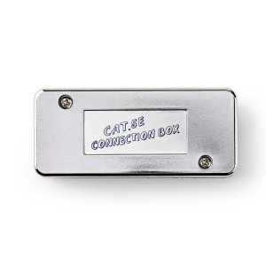 NEDIS CCGP89801ME Netzwerkanschlussbox für U/FTP-Netzwerkkabel - Metall