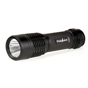 NEDIS LTRH5WBK Torcia LED 5 W 280 lm IPX7 Nera