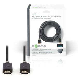 NEDIS CVBW34000AT200 High Speed HDMI Cable with Ethernet HDMI Connector-HDMI Con 20 μέτρα