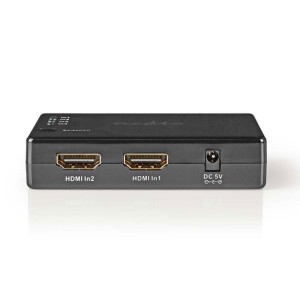 NEDIS VSWI34004BK Conmutador HDMI de 4 puertos Negro