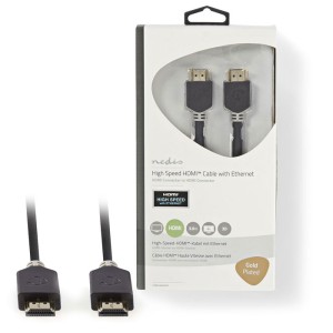 NEDIS CVBW34000AT30 Cable HDMI de alta velocidad con conector Ethernet HDMI-HDMI Conn